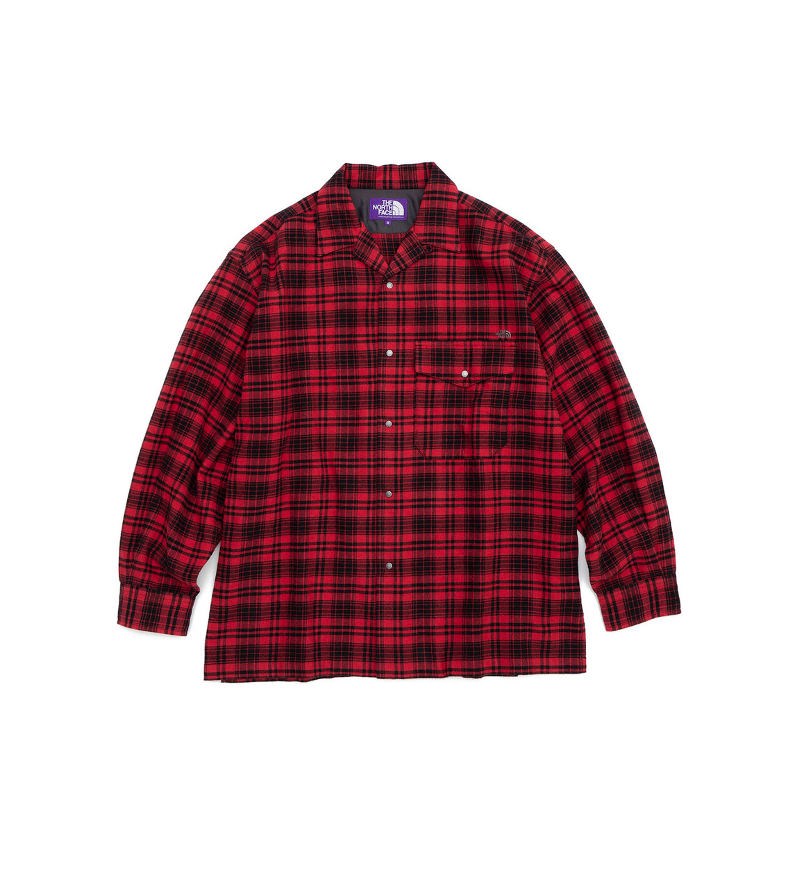 THE NORTH FACE PURPLE LABEL Flannel Plaid Field Shirt NT3266N 6314