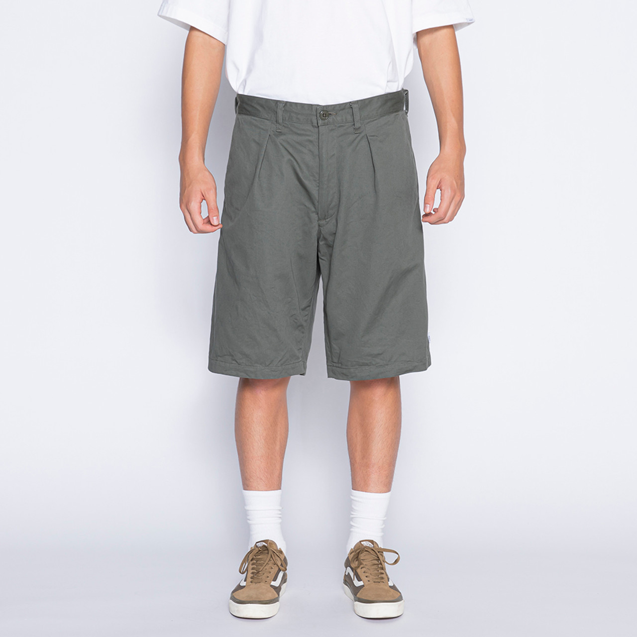 WTAPS 21SS TUCK 02 SHORTS COTTON. TWILL - ショートパンツ