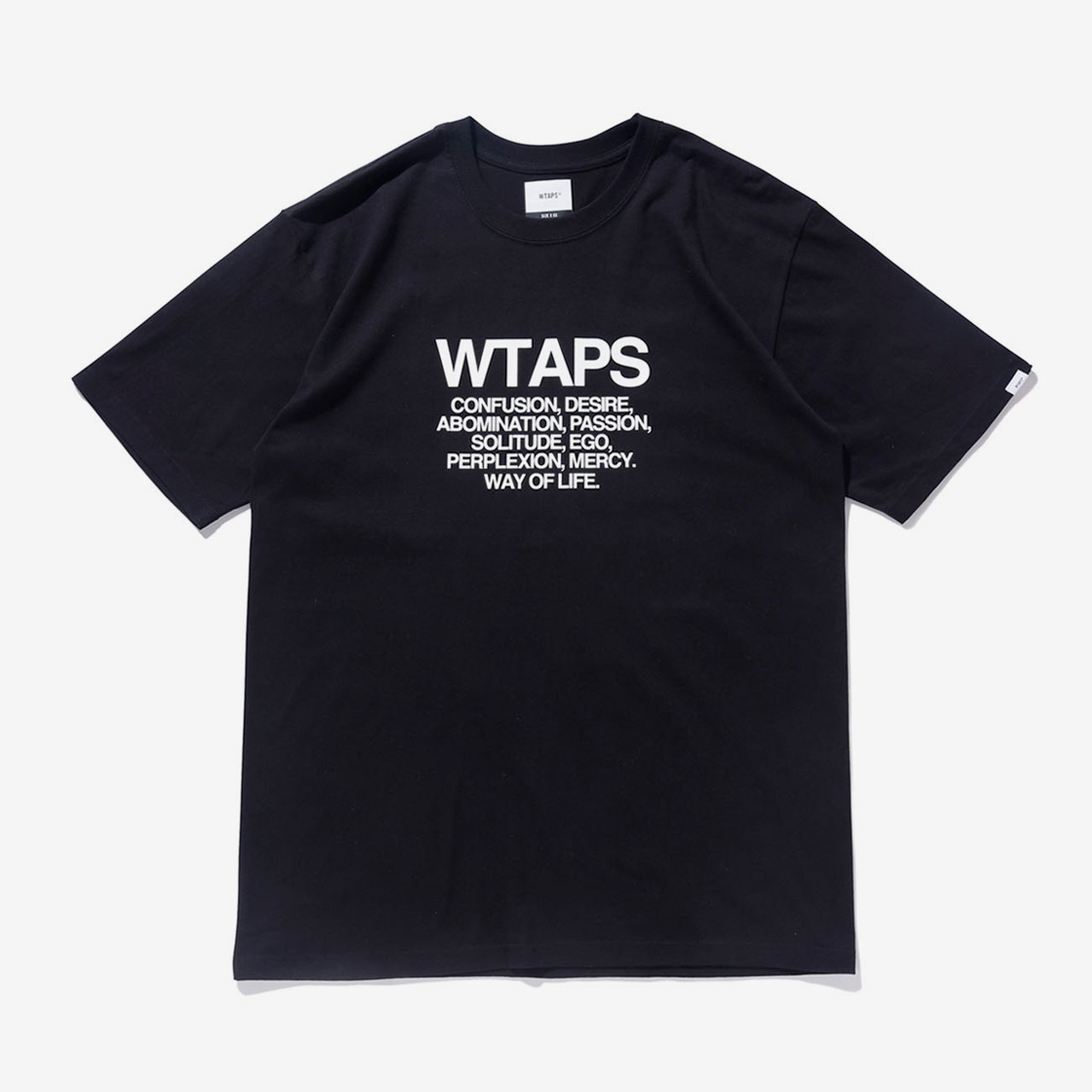 WTAPS 22ss 221PCDT-ST04S WTVUA 03 BLACK-