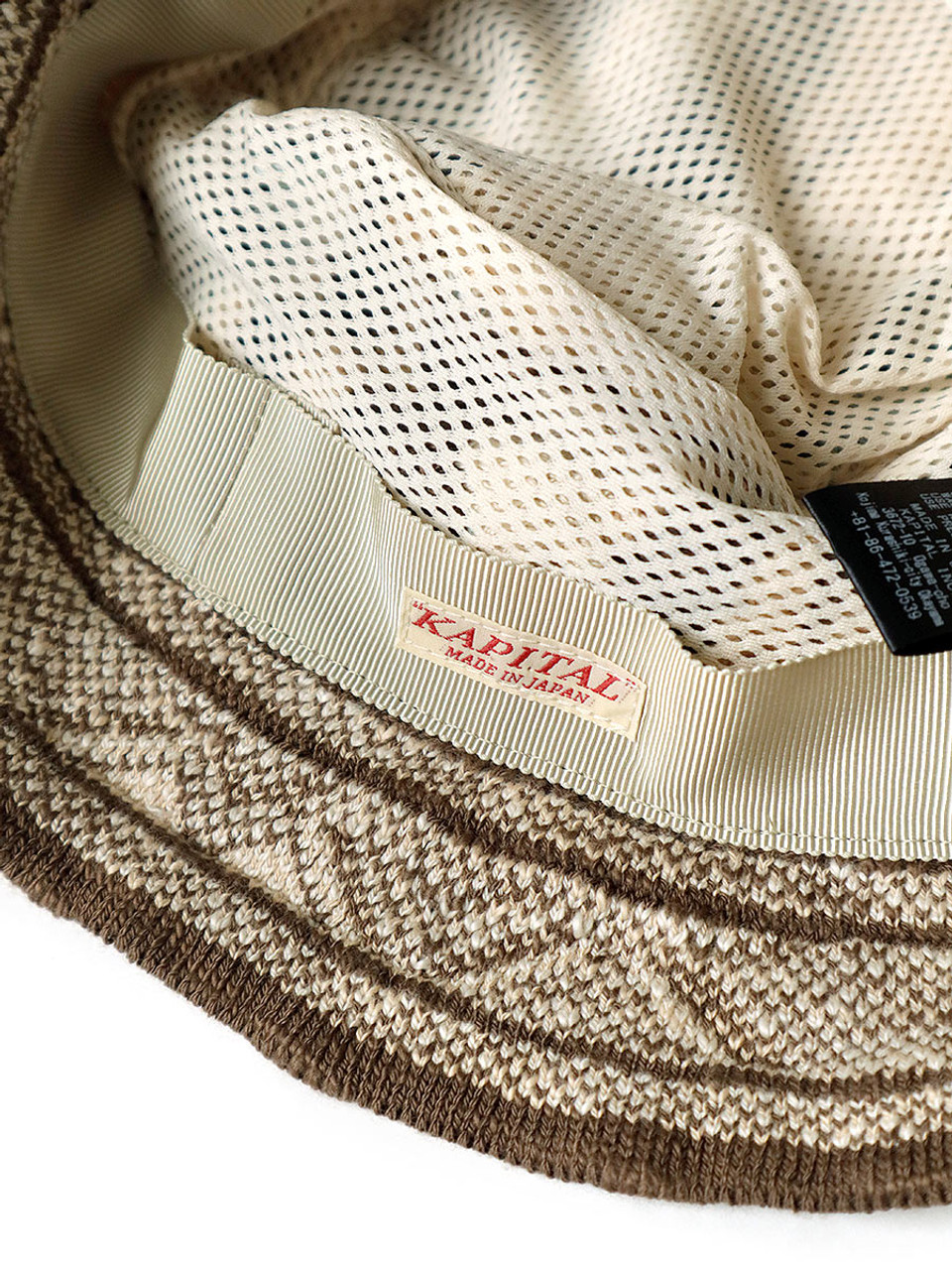 KAPITAL Hat/Cap 7G Knit GAUDY Bucket HAT