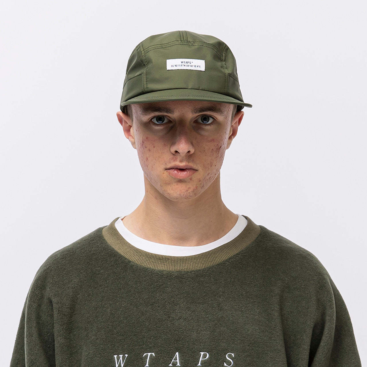 wtaps T-7 01 cap nylon olive 新品未使用帽子