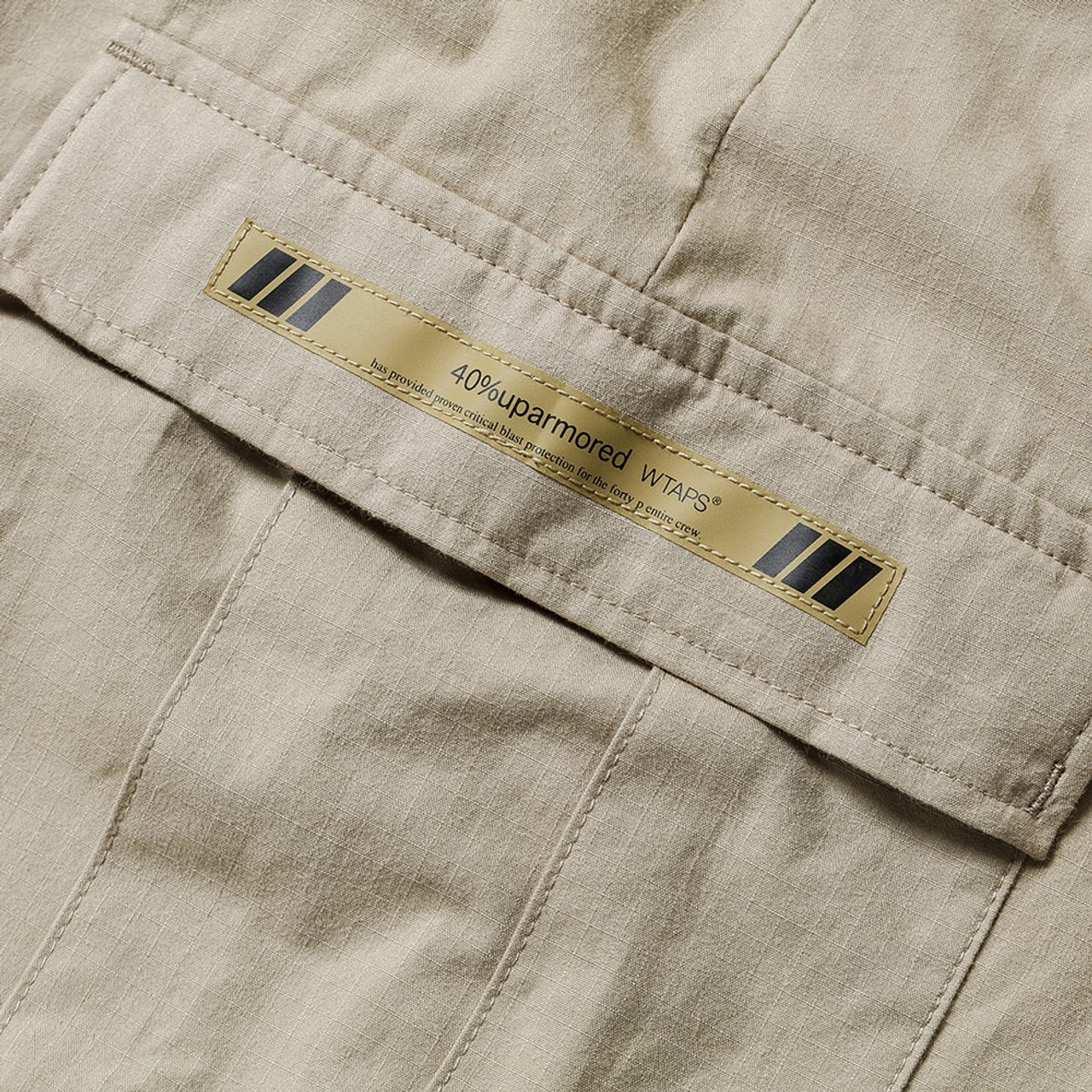 WTAPS Trousers JUNGLE STOCK / TROUSERS / COTTON. RIPSTOP