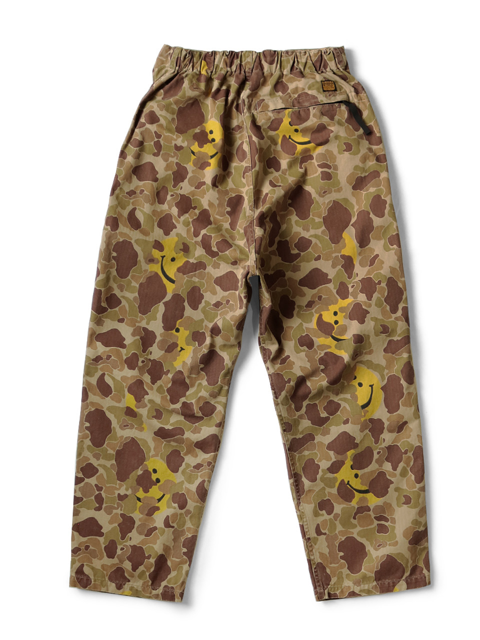 KAPITAL Pants Herringbone HAPPY Peek-a-boo Camouflage Easy Pants