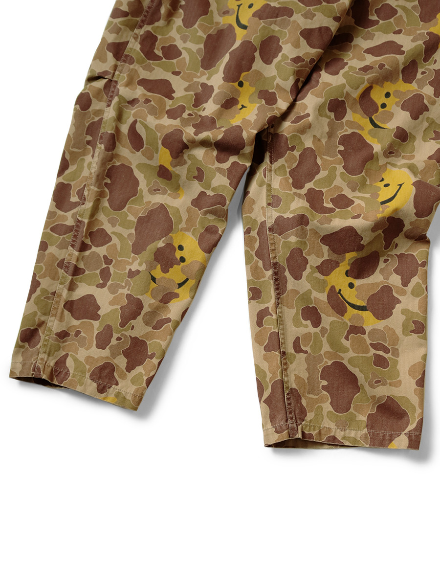 KAPITAL Pants Herringbone HAPPY Peek-a-boo Camouflage Easy Pants