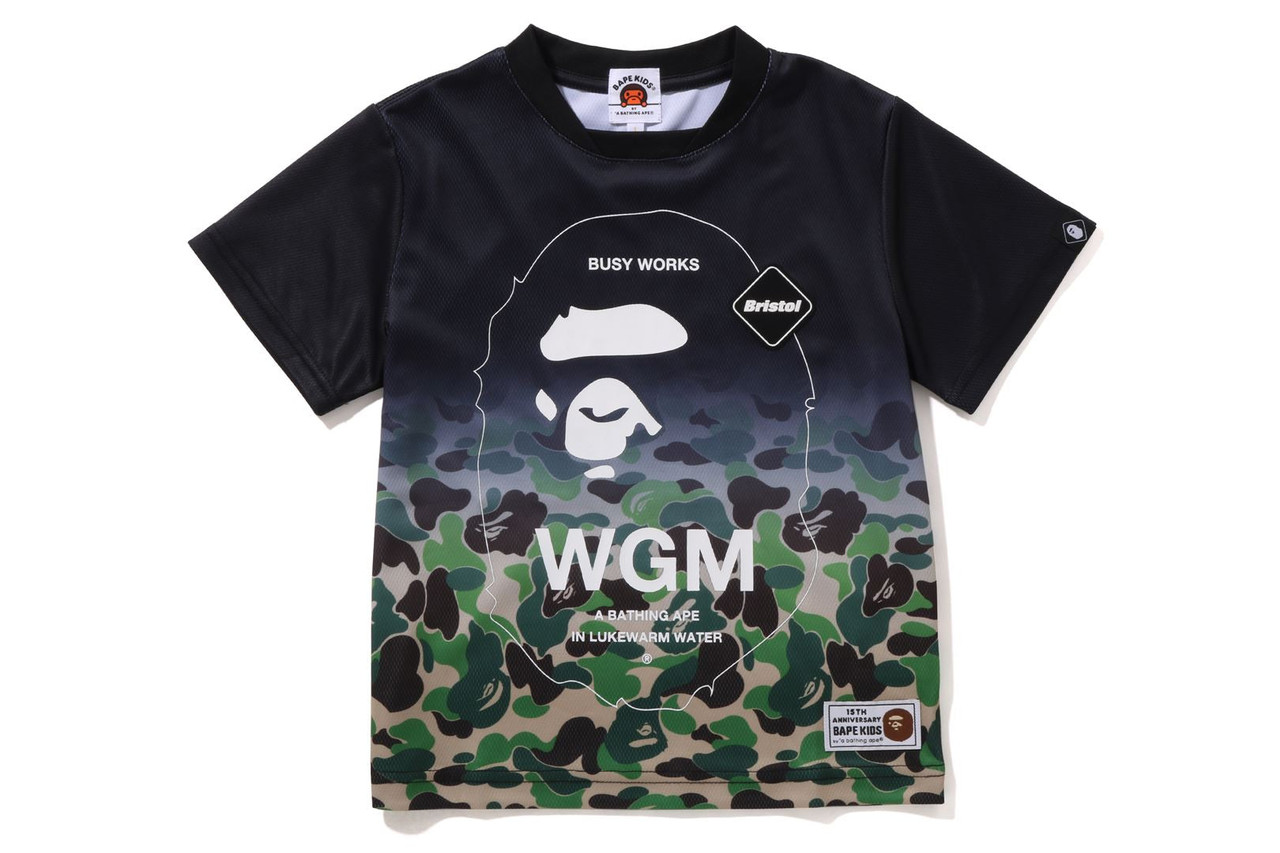 CUT AND SEWN [BAPE KIDS X F.C.R.B.] 15TH ANNIVERSARY ABC CAMO
