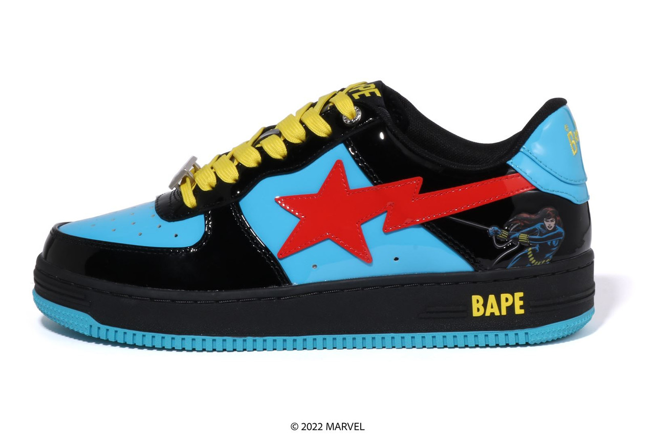 FOOTWEAR [BAPE X MARVEL] BLACK WIDOW BAPE STA