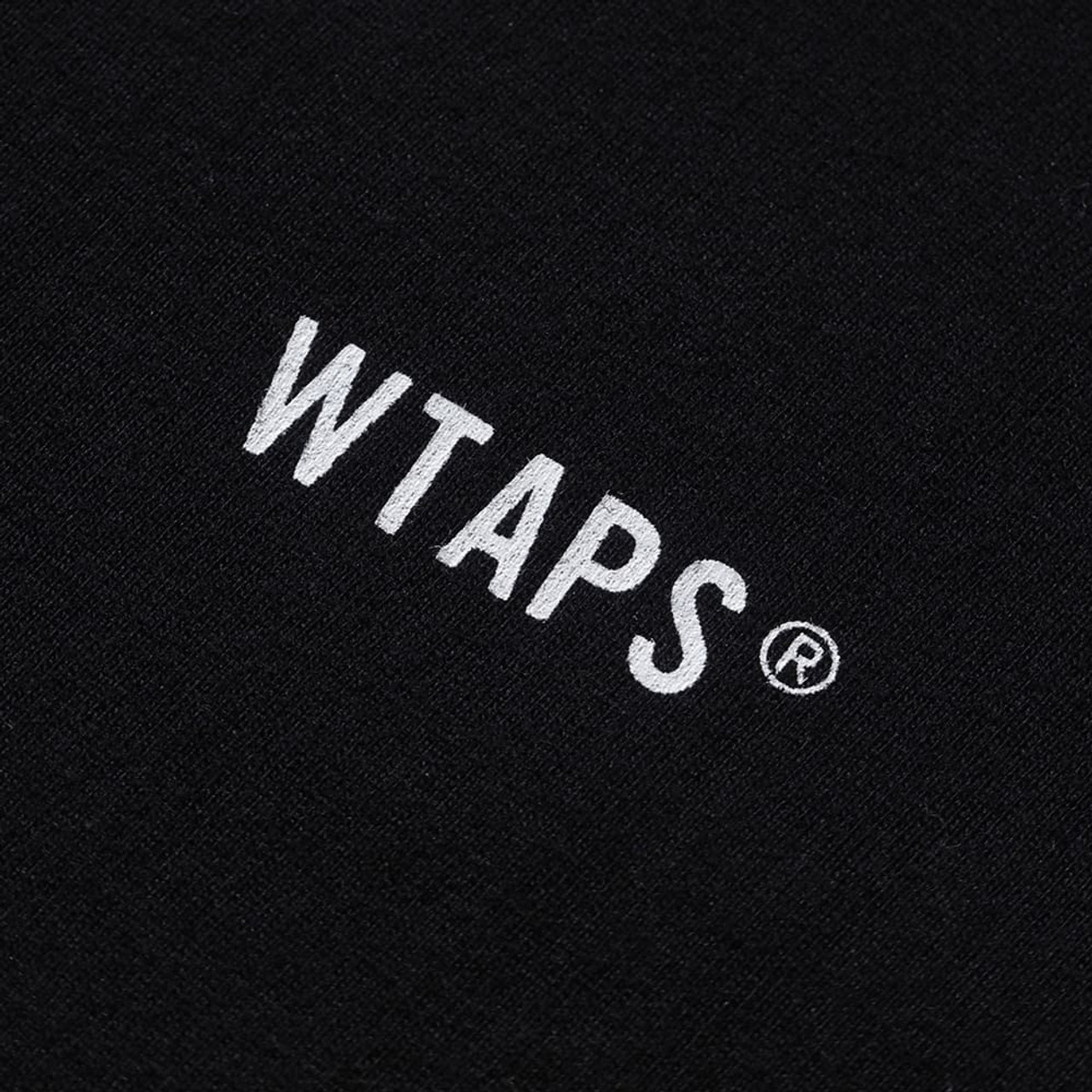 普及品WTAPS MON 221PCDT-ST05S 黒 XXL 未使用 Tシャツ/カットソー(半袖/袖なし)