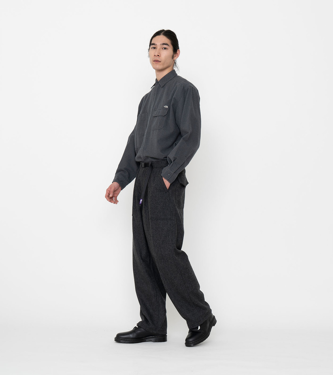 THE NORTH FACE PURPLE LABEL PANTS Herringbone Tweed Utility Pants