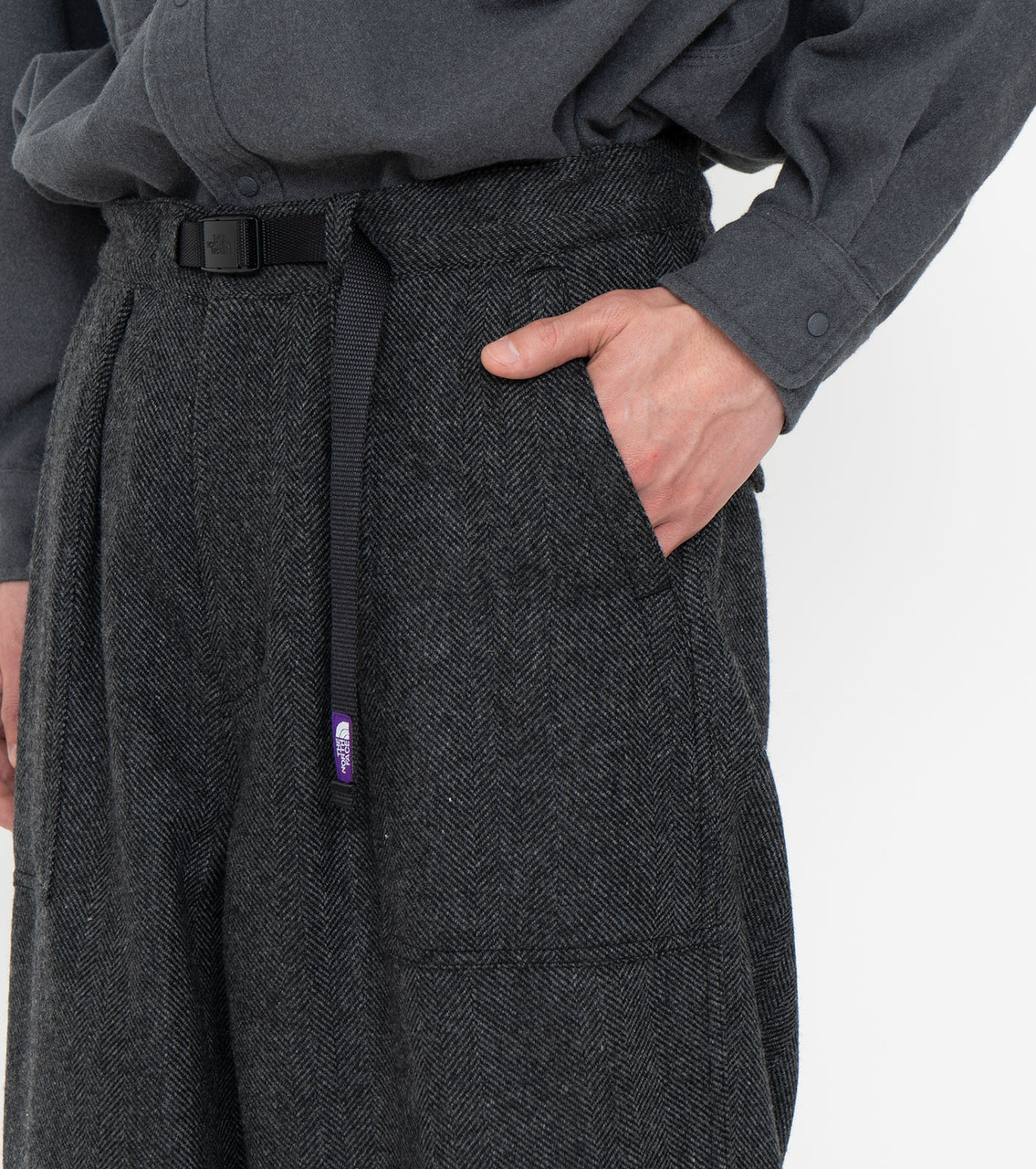 THE NORTH FACE PURPLE LABEL PANTS Herringbone Tweed Utility Pants