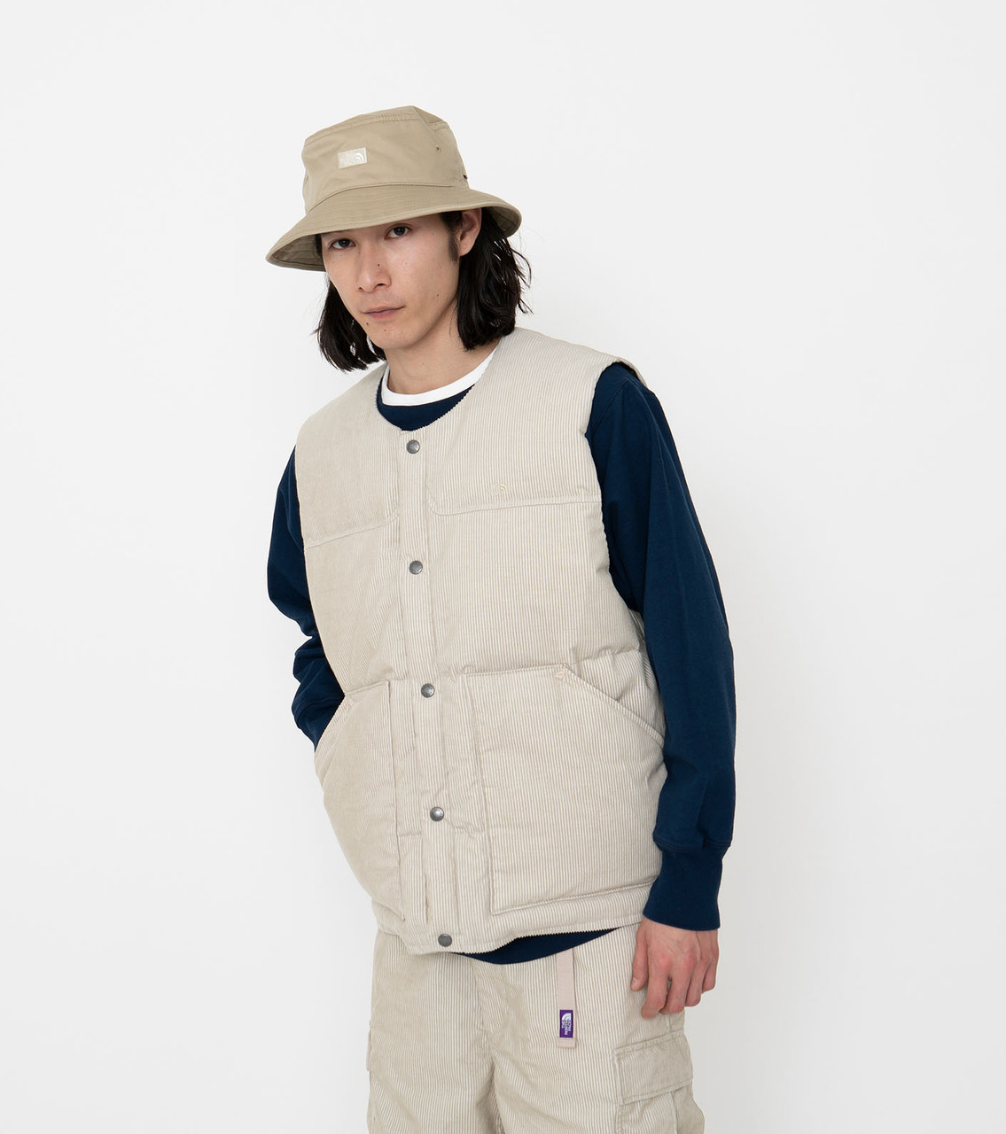 THE NORTH FACE PURPLE LABEL JACKET Corduroy Down Vest Online Shop