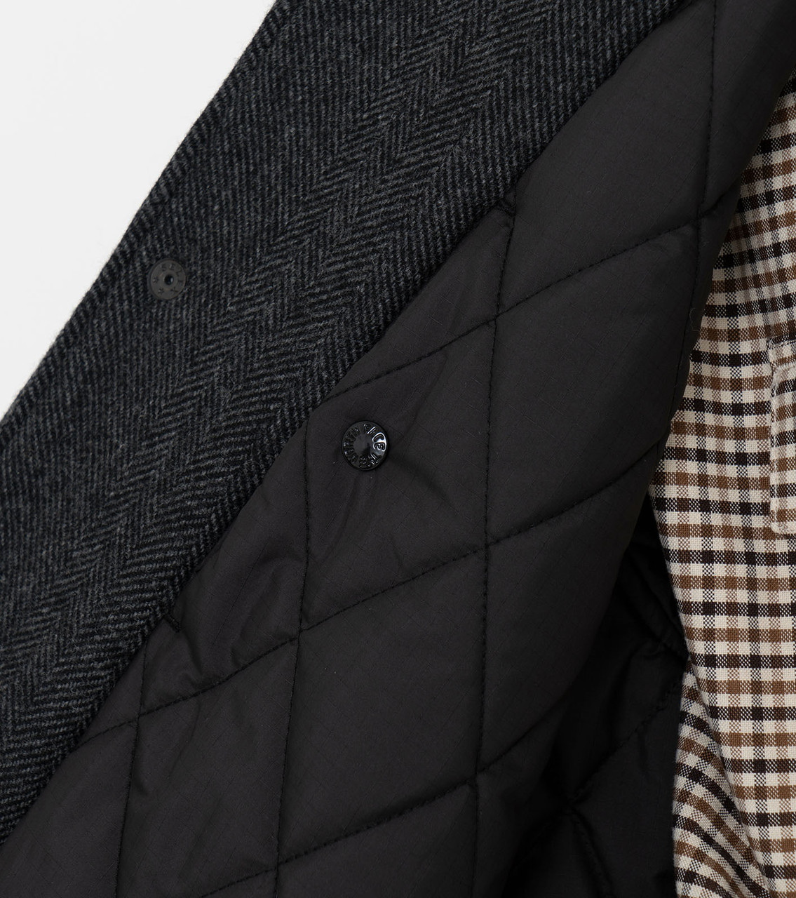 THE NORTH FACE PURPLE LABEL JACKET Herringbone Tweed Varsity