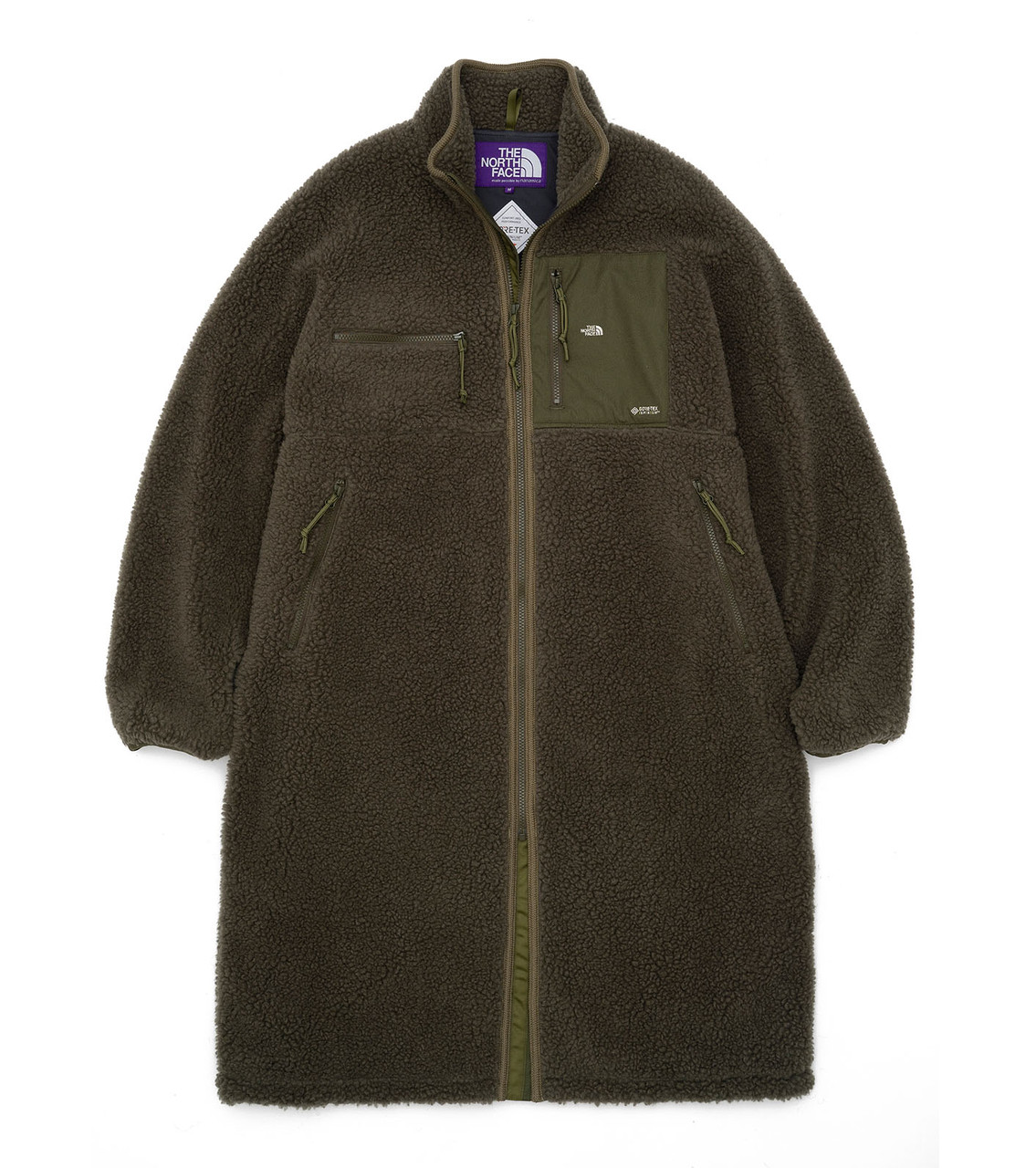 THE NORTH FACE PURPLE LABEL Wool Boa Fleece Field Coat NA2251N 6340