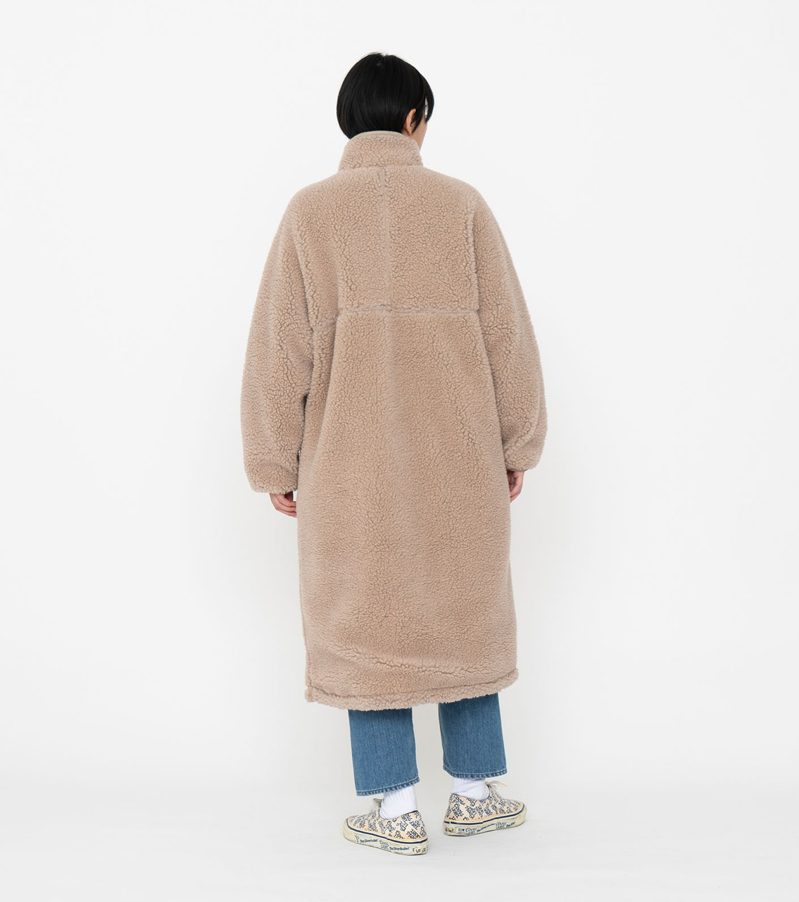 THE NORTH FACE PURPLE LABEL COAT Wool Boa Fleece Field Coat Online