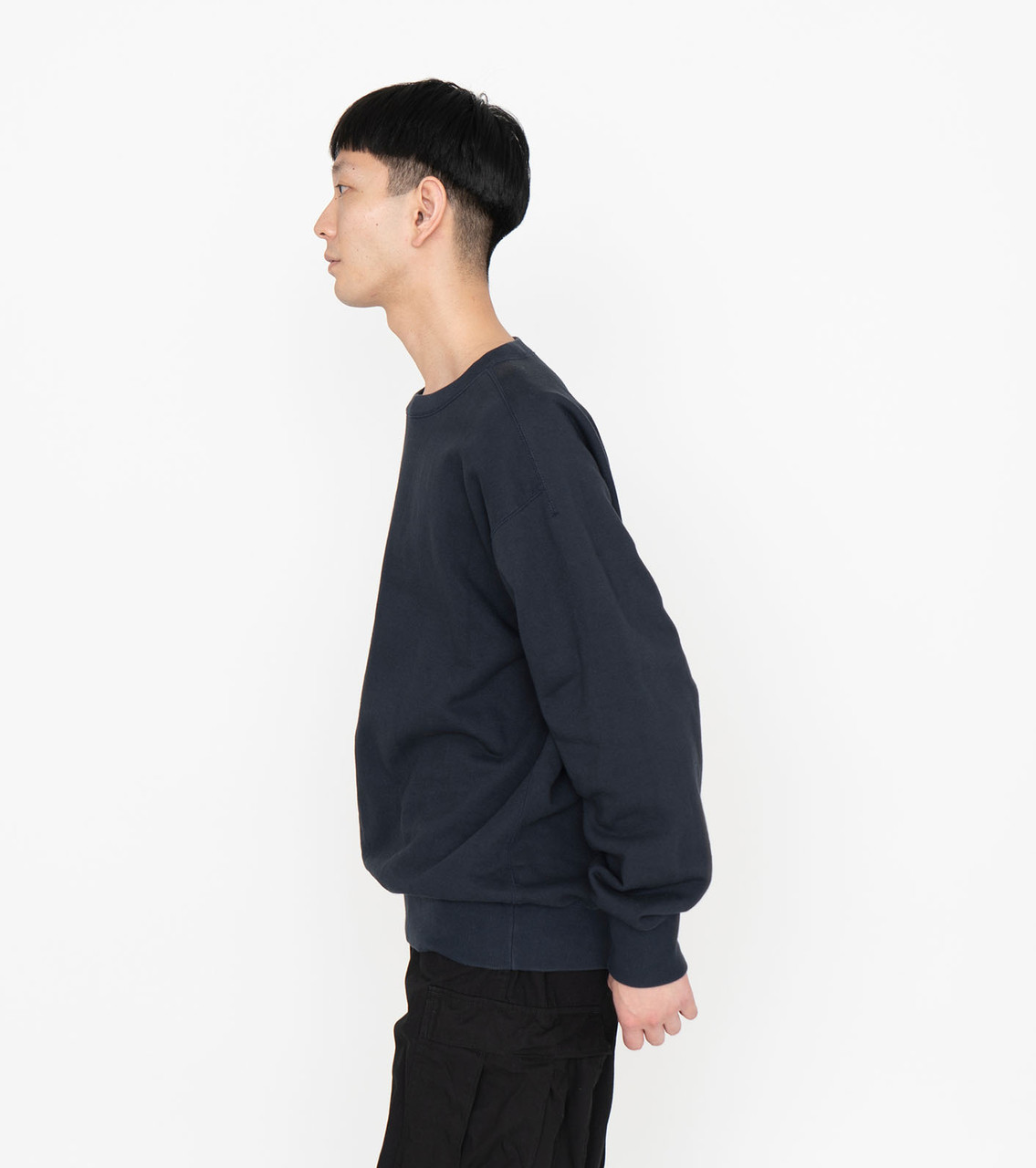 サイバーパンク Nanamica Crew Neck Sweat SUHS245 Black | www.pro13