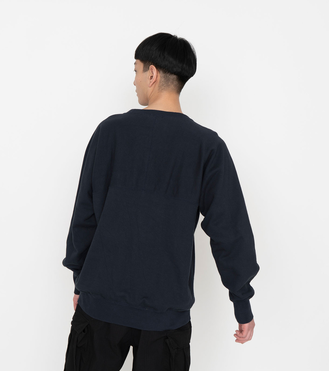 サイバーパンク Nanamica Crew Neck Sweat SUHS245 Black | www.pro13