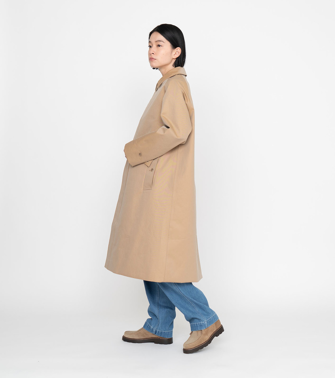 nanamica GORE-TEX Balmacaan Coat SUBF263 6189