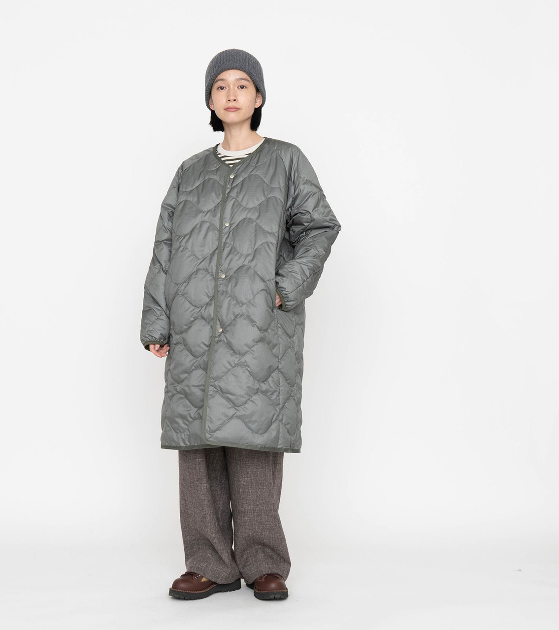 nanamica Reversible Down Coat XL SUBF267 - ダウンジャケット