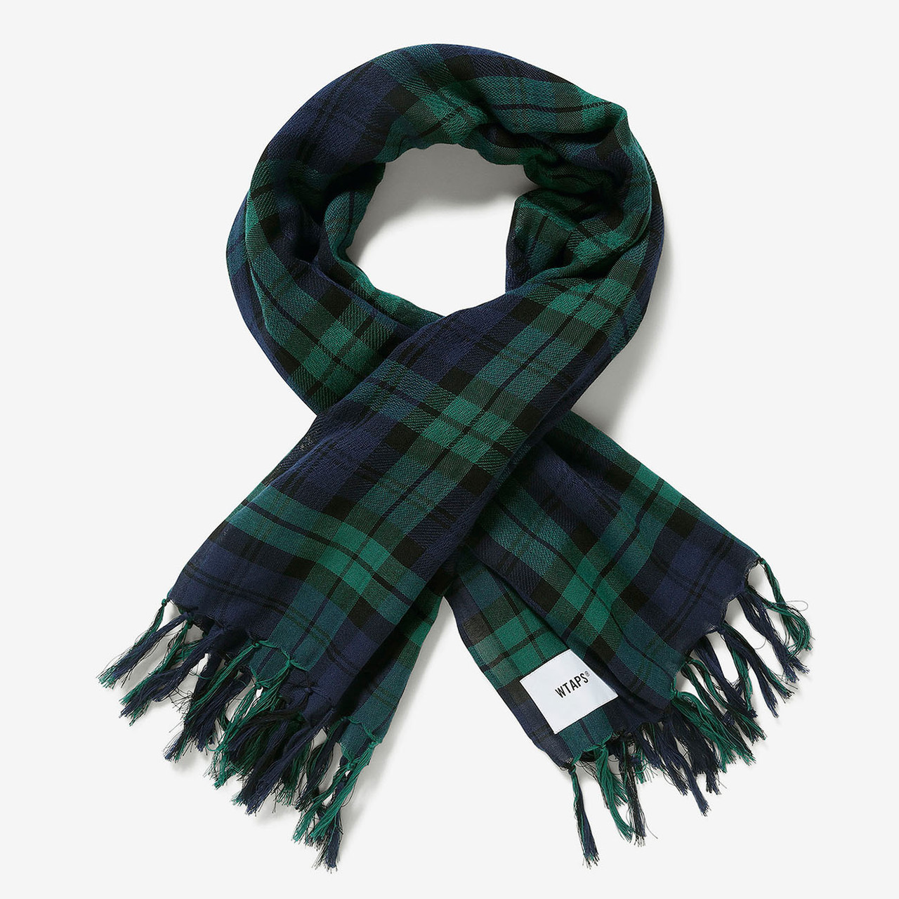 WTAPS® Printed Cotton-Voile Scarf for Men