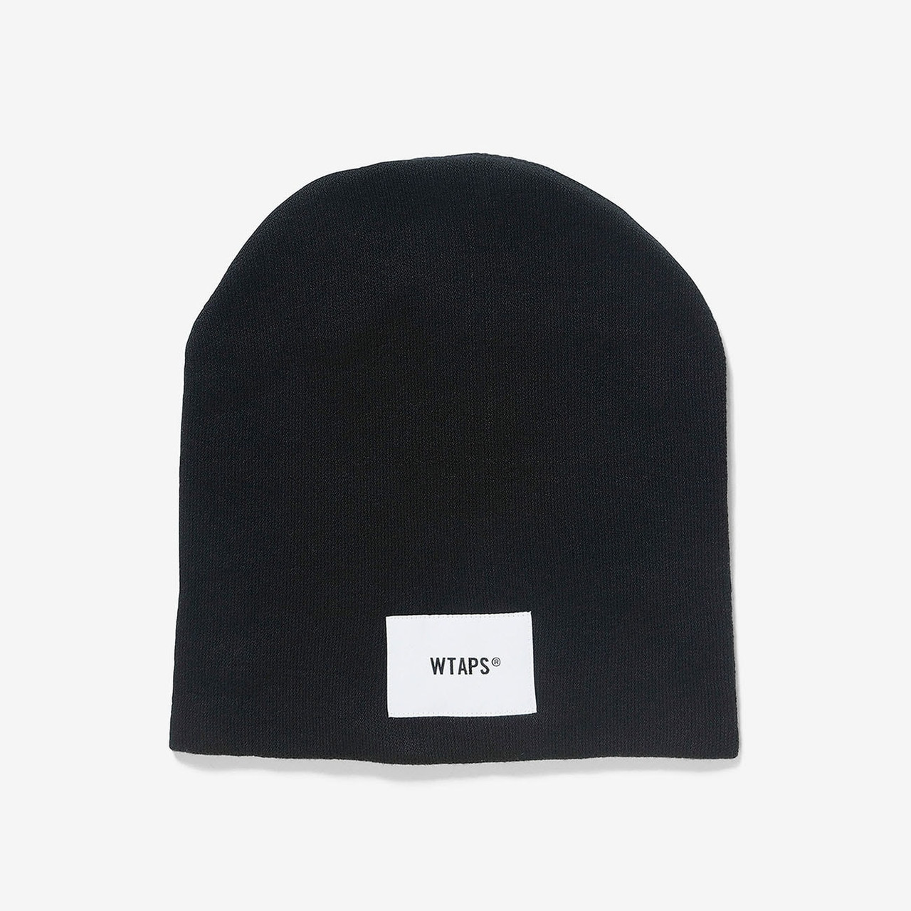 WTAPS◇22AW/BEANIE 05/ニットキャップ/-/アクリル/BLK/メンズ/222MADT