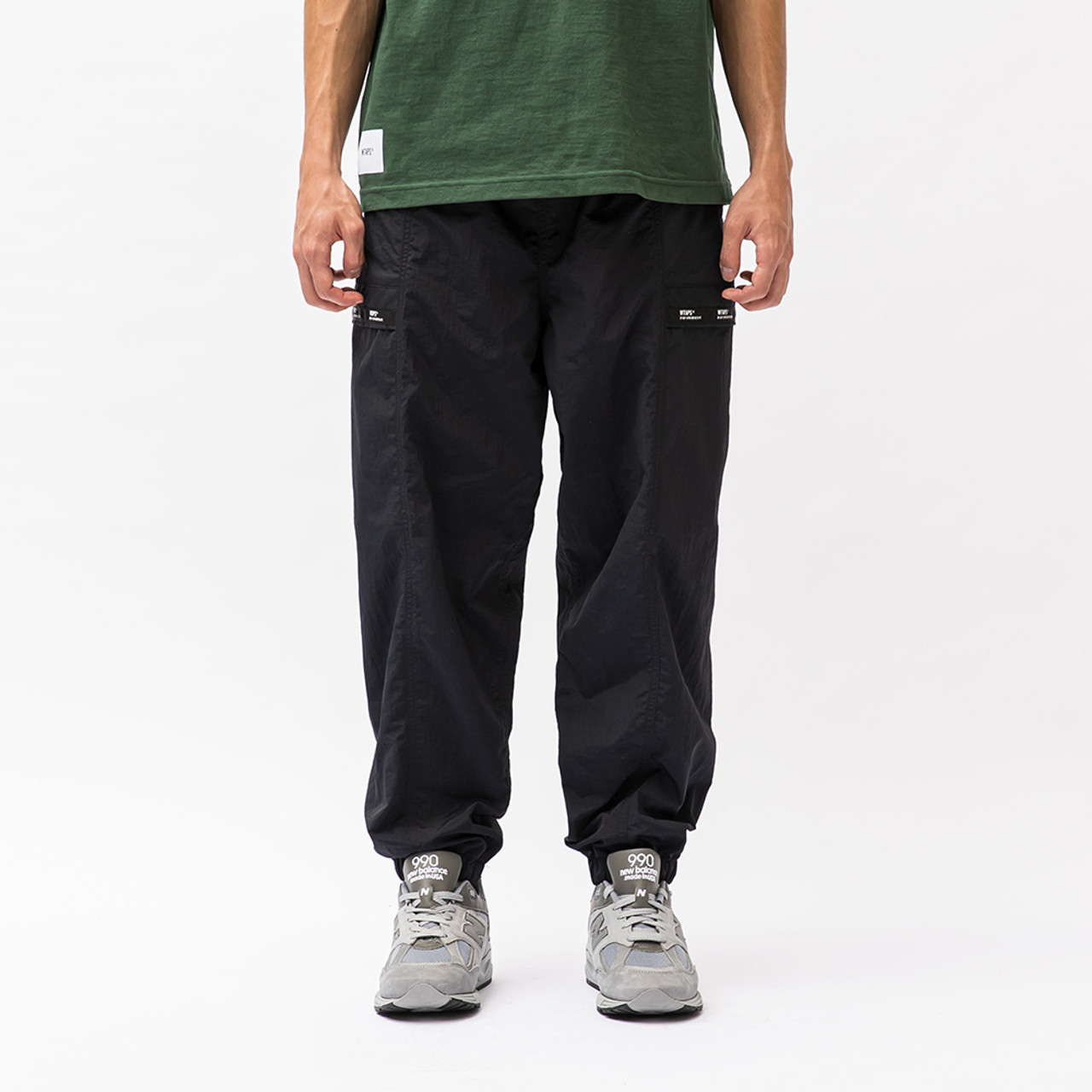 WTAPS TRACKS TROUSERS NYLON TUSSAH sizeM-