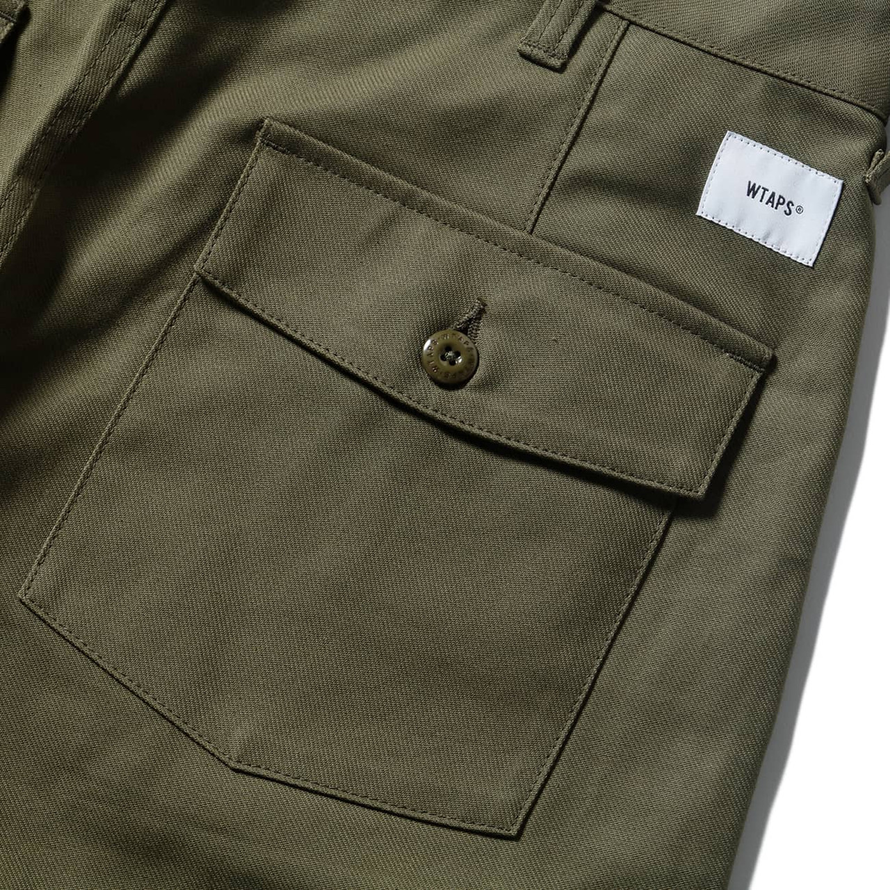 WTAPS Trousers WOD / TROUSERS / COTTON. SERGE