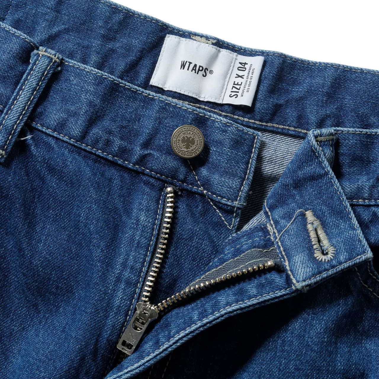 WTAPS 2022FW BLUES STRAIGHT TROUSERS INDIGO DENIM Lサイズ ダブル