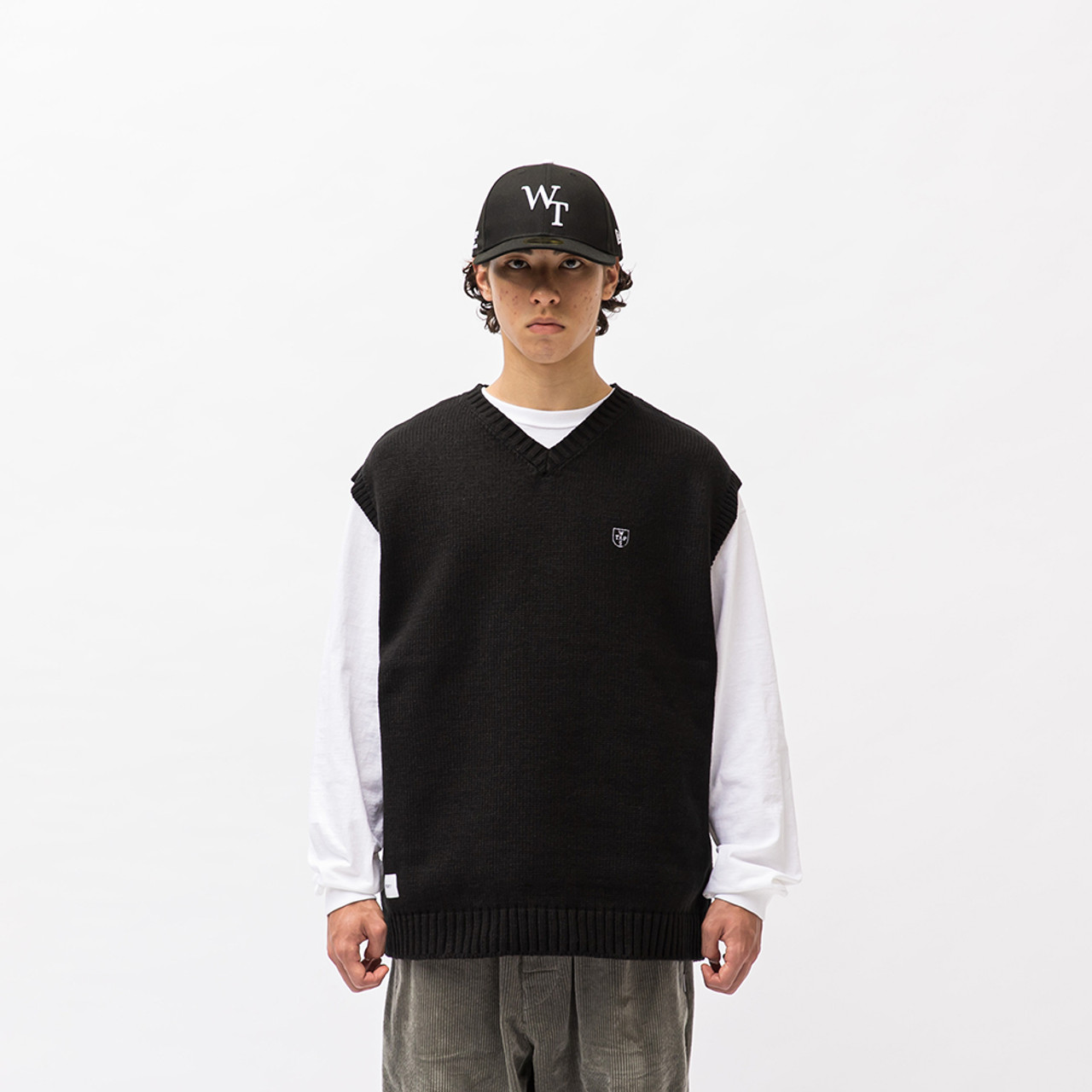 WTAPS Knit DITCH / VEST / ACRYLIC. CRST