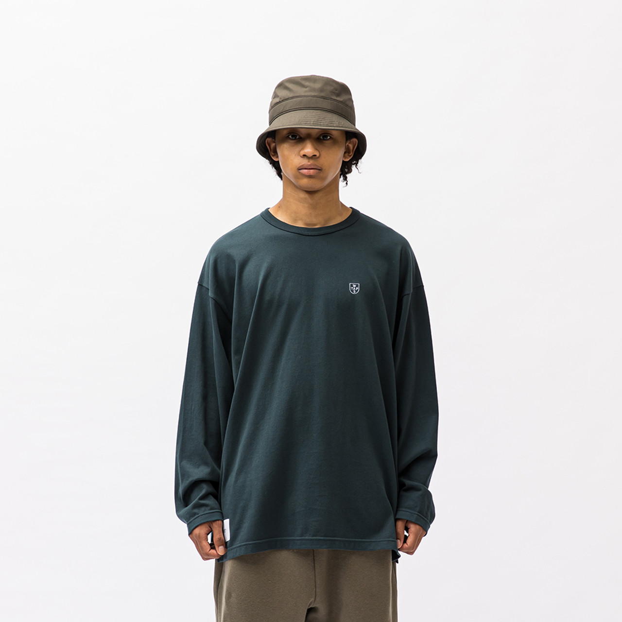 WTAPS Cut&Sewn AII 03 / LS / COTTON. CRST