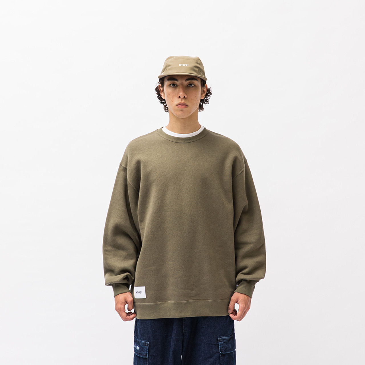 WTAPS CLASPER/SWEATER/COTTON-