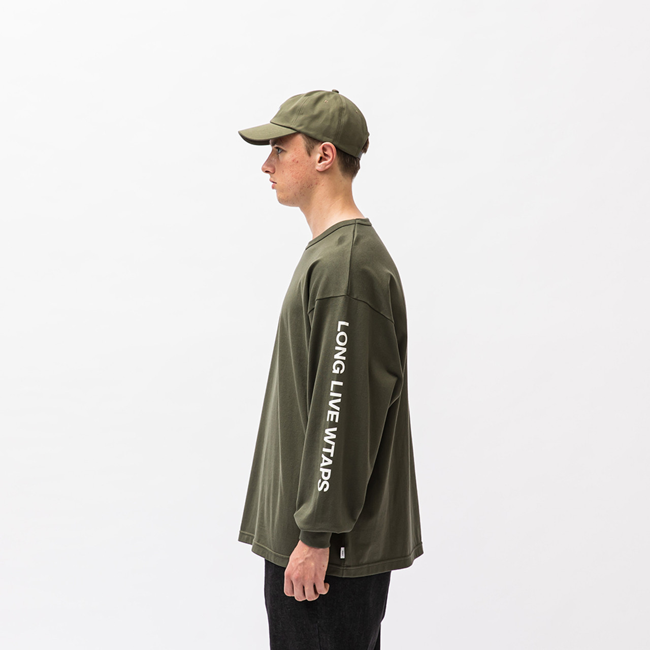 L WTAPS LXLXW / LS / COTTON BLACK LARGE-