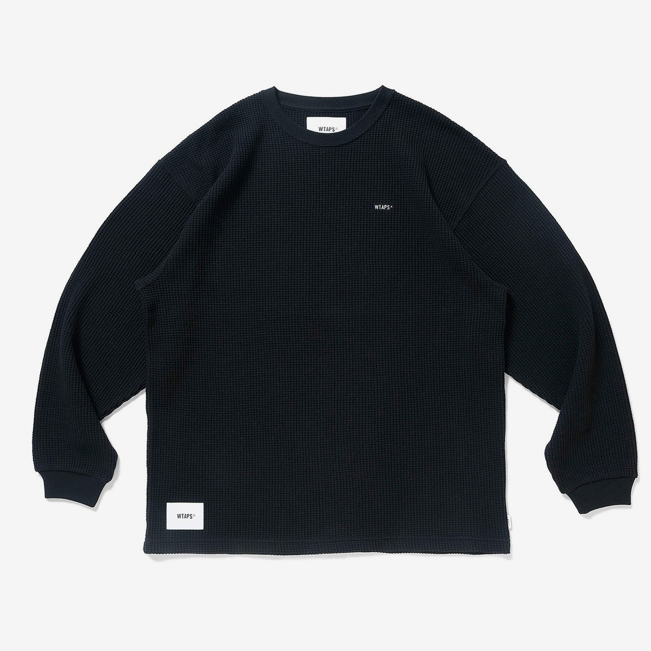 WTAPS waffle ls/tee cotton-