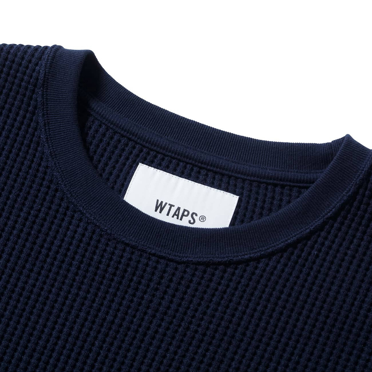 WTAPS WAFFLE / LS / COTTON. LOOSE. SIGN-