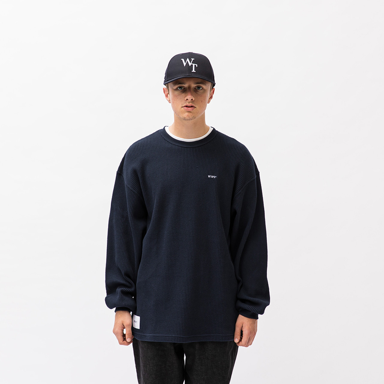 Sサイズ black wtaps WAFFLE LS COTTON - トップス