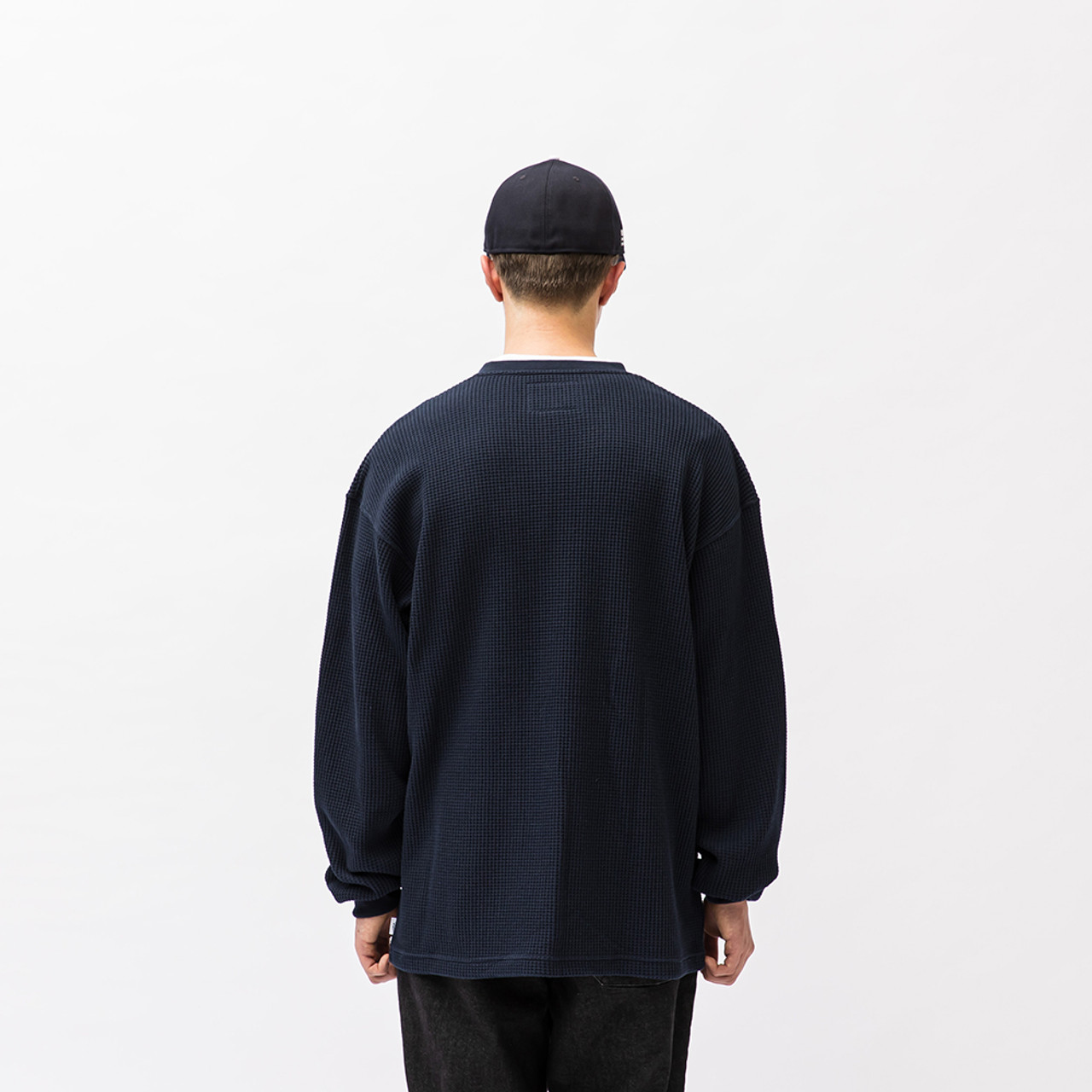 WTAPS Cut&Sewn WAFFLE / LS / COTTON. LOOSE. SIGN