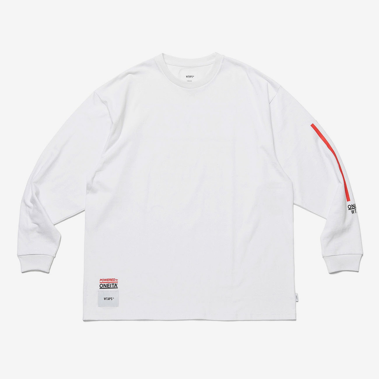 WTAPS Cut&Sewn POWER-T / LS / COTTON. ONEITA®