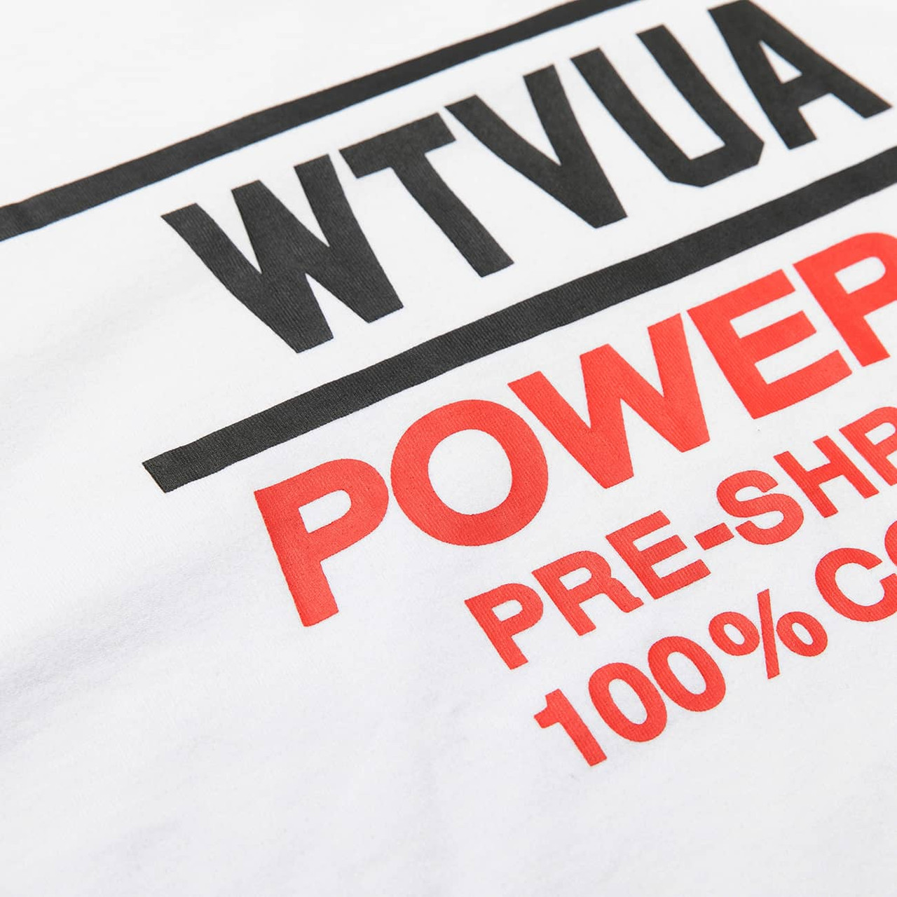 Wtaps POWER-T / LS / COTTON. ONEITA | ilhotesul.com.br