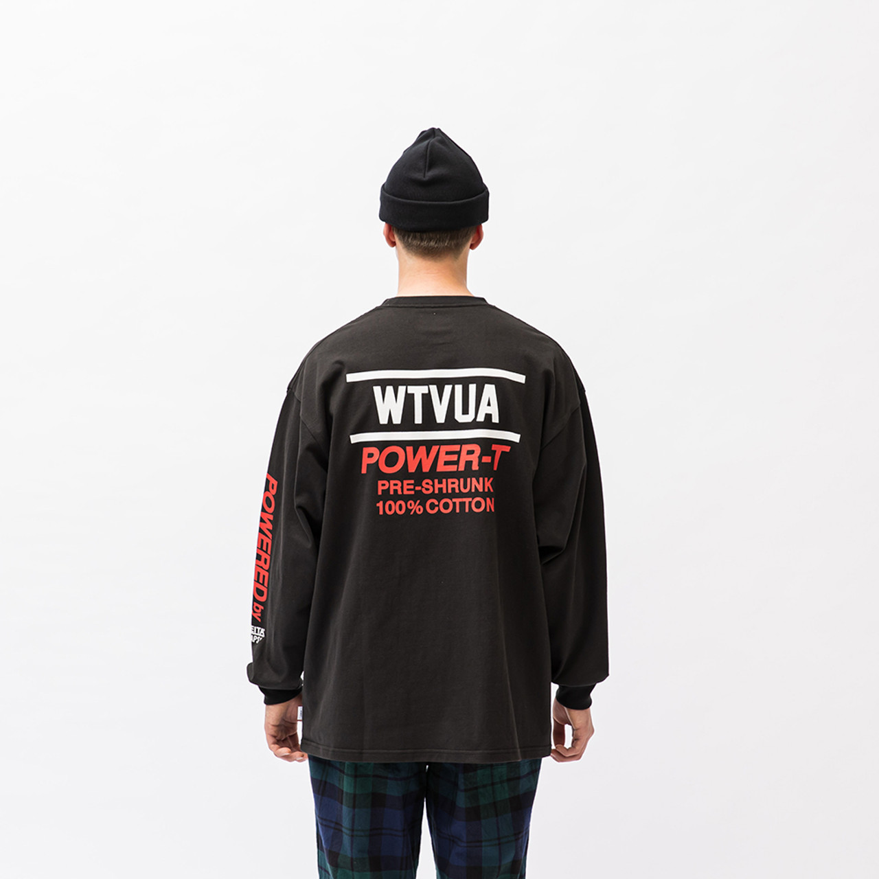 WTAPS POWER-T / LS / COTTON. ONEITA 白Mメンズ - Tシャツ/カットソー 