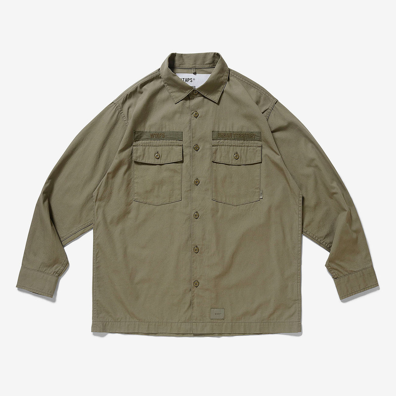 WTAPS Shirt CBW / LS / COTTON. POPLIN