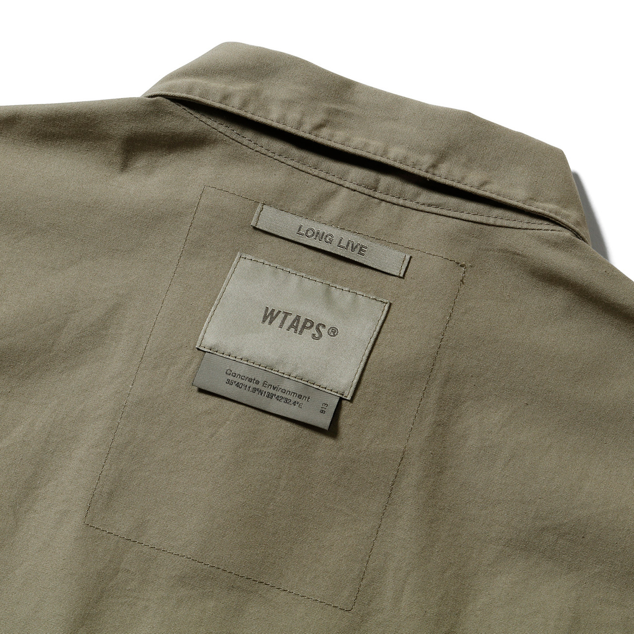 WTAPS Shirt CBW / LS / COTTON. POPLIN