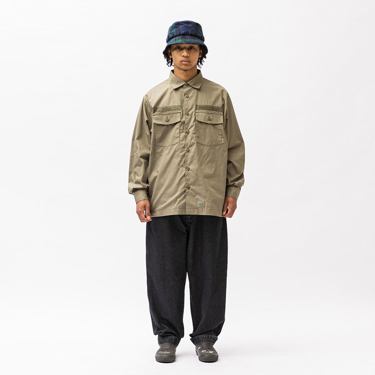 購入WTAPS CBW / LS / COTTON. POPLIN シャツ ジャケット・アウター