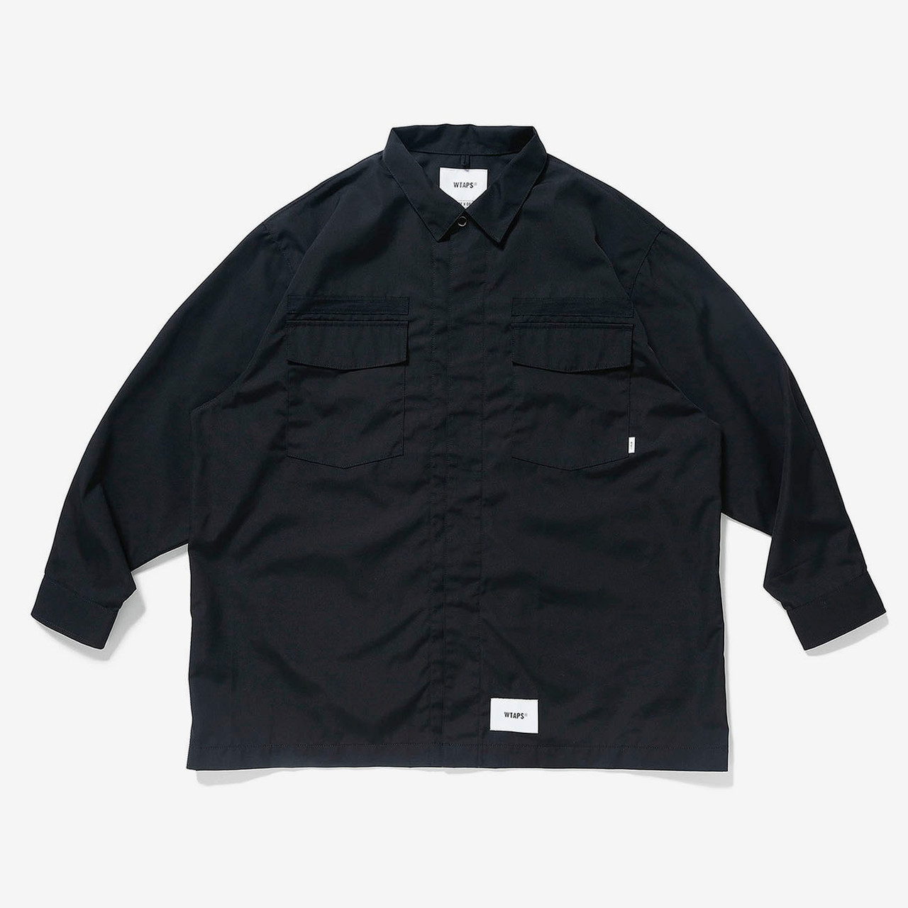 WTAPS Shirt HUEY / LS / CTPL. WEATHER