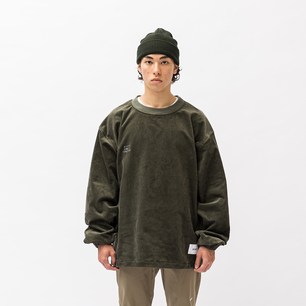 wtaps COTTON OLIVE DRAB  ロンT X-LARGEトップス