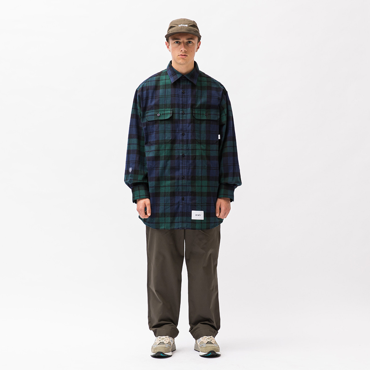 WTAPS Shirt DECK / LS / COTTON. FLANNEL. TEXTILE. CRST