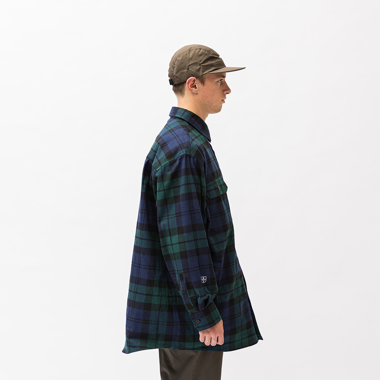 WTAPS Shirt DECK / LS / COTTON. FLANNEL. TEXTILE. CRST