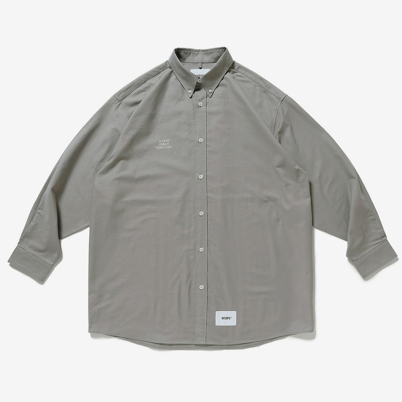 WTAPS Shirt BD 01 / LS / COTTON. OXFORD. WUT