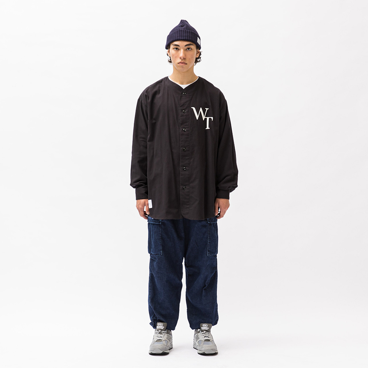 WTAPS】2022AW LS / COTTON. TWILL. LEAGUE-