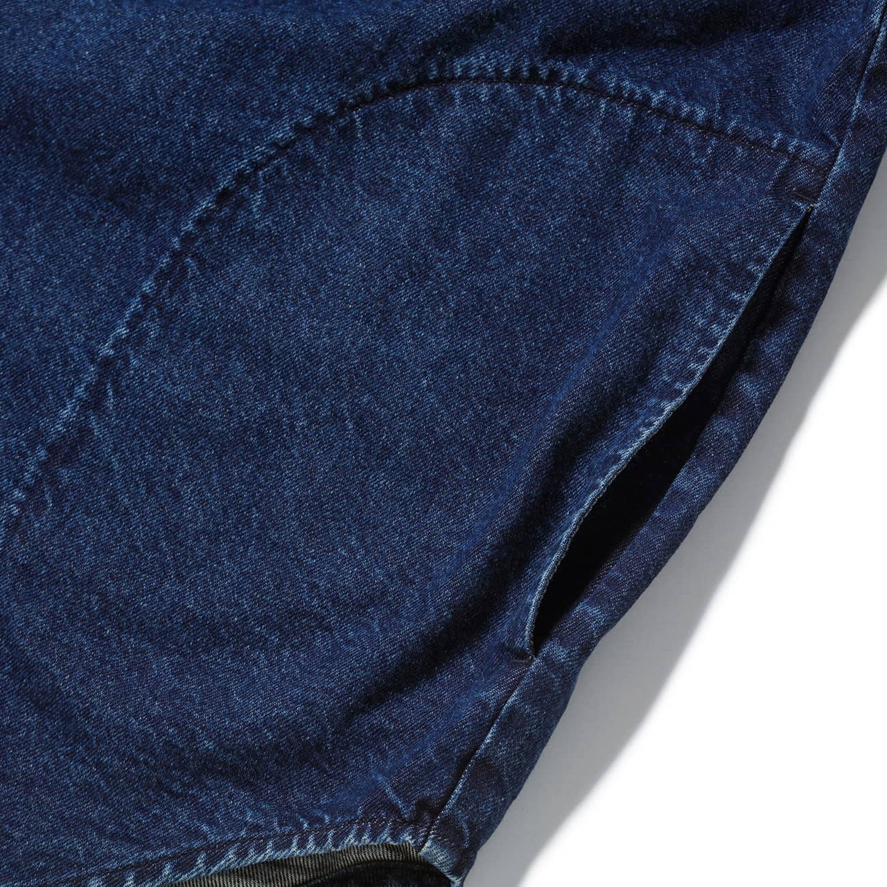 WTAPS WCPO / LS / COTTON. DENIM INDIGO L-