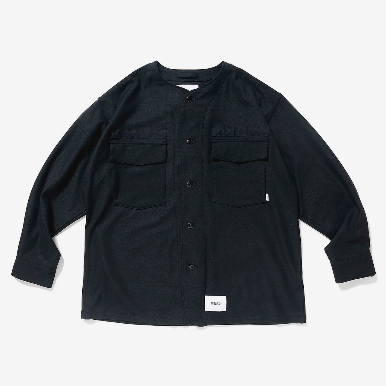 ダブルタップス SCOUT/LS/RAPO.TWILL BLACK Lサイズ-