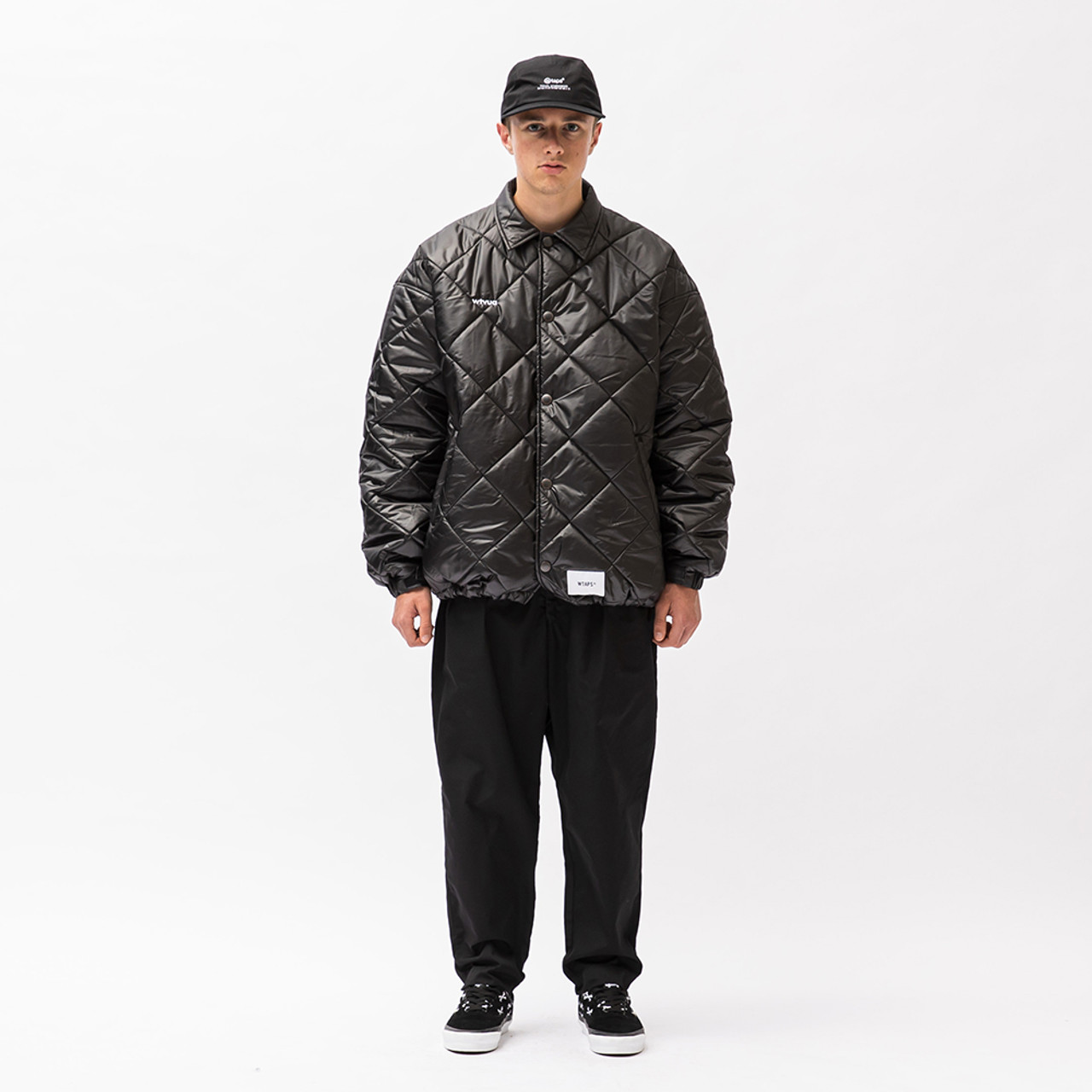 22AW WTAPS CHIEF 01 JACKET POLY TAFFETA-