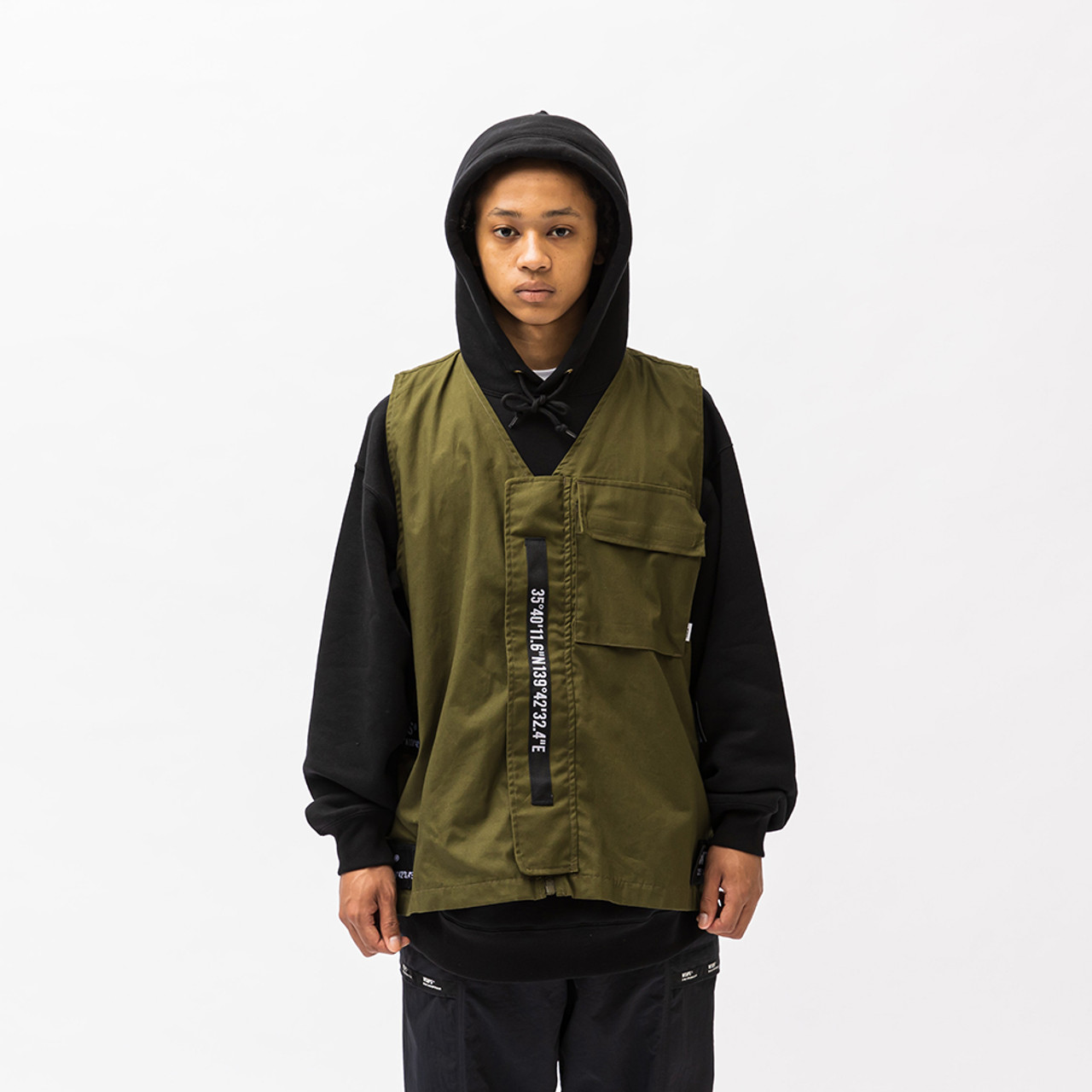 日本産 black WTAPS DITCH wtaps VEST メンズベストの通販 vest サイズ ...